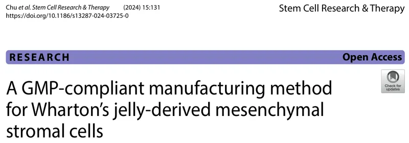 Process research from Beike Biotech's Preparation Center published in the renowned international journal Stem Cell Research & Therapy
