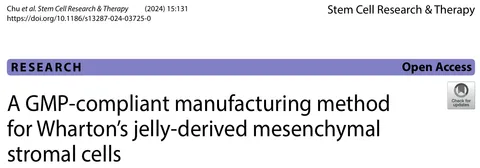 Process research from Beike Biotech's Preparation Center published in the renowned international journal Stem Cell Research & Therapy